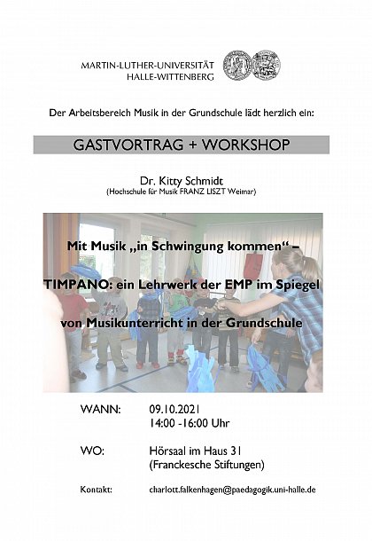Gastvortrag am 09.10.2021